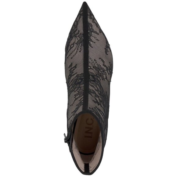 I.N.C. International Concepts Women Raisie Dress Bootie Black Lace Size 9M NIB - Picture 3 of 4